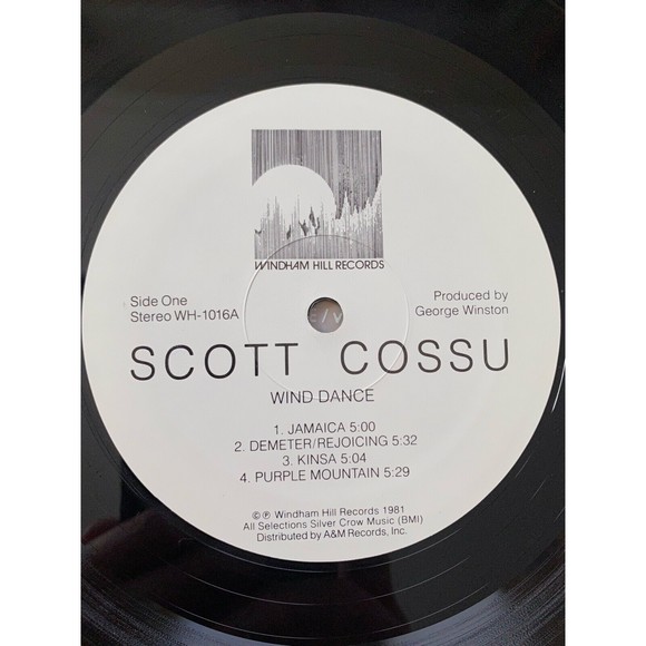 Scott Cossu Wind Dance 1981 LP Windham Hill Records WH-1016 EX Vinyl - Picture 5 of 7